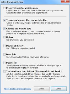 Clear temporary Internet Files 1. Mozilla Firefox browser 1. Navigate to Tools 2.