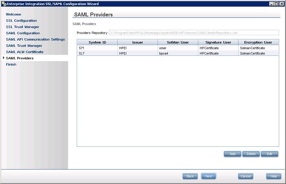Setting Up SAML Providers Set up the SAML providers. Create a new SAML client. Click.