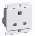 Sockets Compatible with reception of antenna, satellite and cable network signals. Ø 9.