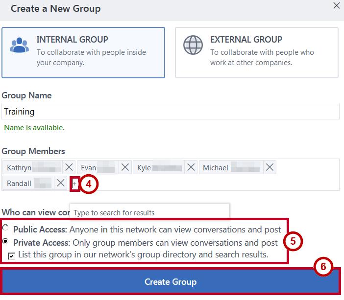 4. Click the Group Members field to add more members to your group. Continue this practice until all members have been added to the group (See Figure 20). 5.