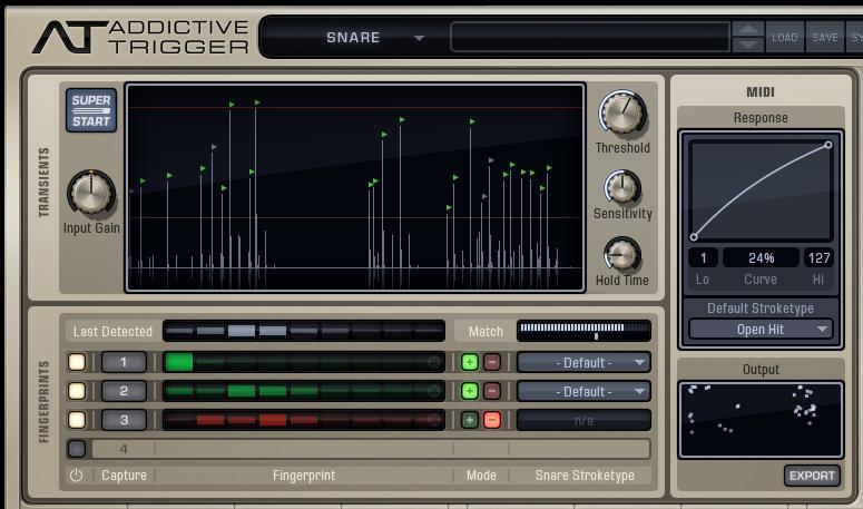 ACCURACY The most important feature of any triggering solution is accuracy. Ideally you want it to trig in the right places and NOT trig when there is mic bleed from other drums in your track.