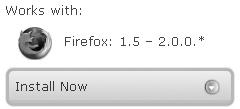 Firefox will restart, displaying the same web content that was previously open.