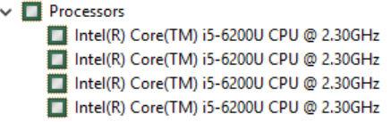 Integrated memory controller Intel Smart Cache Optional Intel vpro technology (on i5/i7) with Active Management Technology 11.6 Intel Rapid Storage Technology Kaby lake Specifications Table 3.