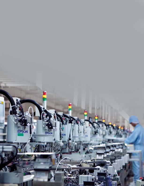 VERSATILITY Industry Solutions Epson Robots is a leading supplier to a wide variety of manufacturing industries including automotive, medical, electronics, consumer products, industrial and many more.