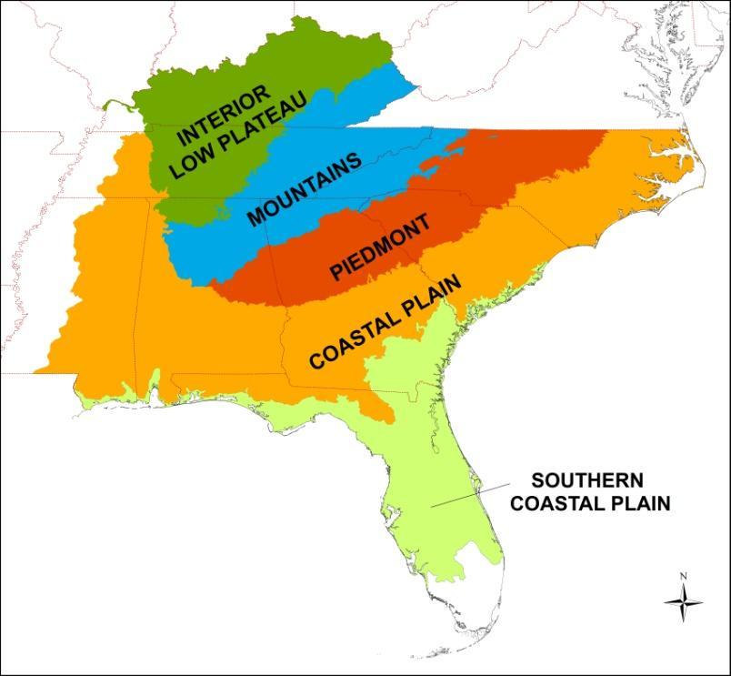 Southeast Wetland Plant Coefficient of Conservatism Database Development C-values have hitherto been available for selected parts of the Southeast, but a comprehensive wetland C-value database has