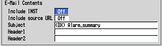 [System E-Mail]: Go to step 53. [Report E-Mail]: Go to step 58. 2 [Alarm E-Mail] Recipient 1, Recipient 2 24. Press the arrow key to move the cursor to the [Recipient 1] box or the [Recipient 2] box.