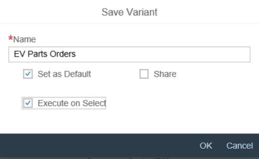 Select the dropdown on the Standard variant and then press Save as