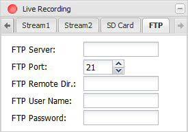 Configuring the Camera AW00101510000 Show SD Card Contents - Click the Show SD Card Contents button to access the SD card s file structure via an FTP server that is built into the camera.
