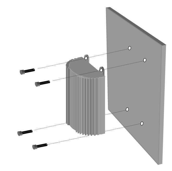 INSTALLATION INSTRUCTIONS Mounting the Amplifier: 1) Choose a mounting location that is well ventilated. The Amplifier generates significant heat when operating at high power levels.