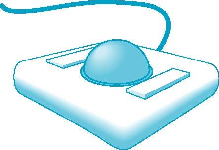 Physical Trackball The trackball is an upside down mouse If there is little friction between the ball and the rollers, we can give the ball a