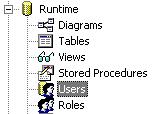 Managing Security 165 Managing Users and Roles To make managing a large number of database users easier, each username can be assigned to a Microsoft SQL Server role.