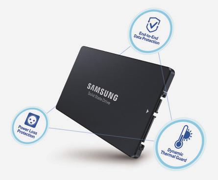 Trust the leader of memory technology to deliver solid and reliable service for your data centers Safeguard priceless data with robust Samsung features V-NAND Technology Equipped with the innovative