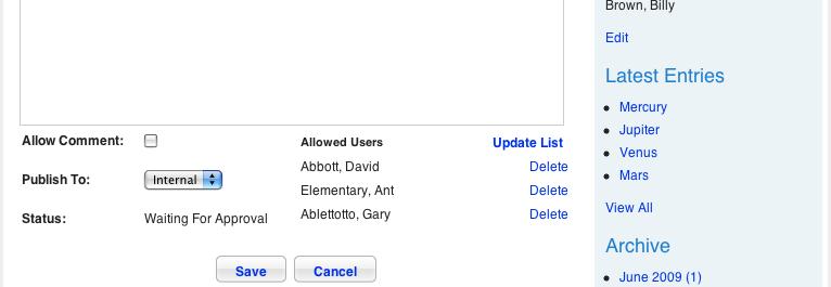 You can select no more than ten users. 7. Click Add Selected Users.