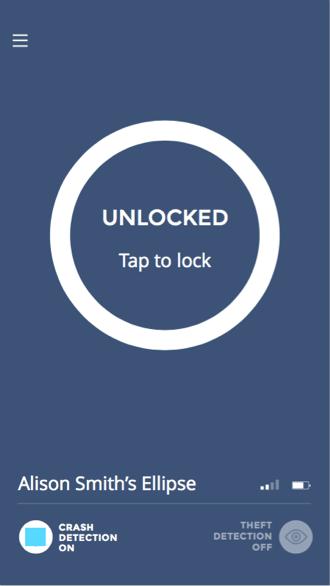 TURN ON THEFT ALERT. On the lock Home Screen, press the THEFT DETECTION ON button, located in the bottom right corner of the screen, to turn it on. Press again to turn it off.