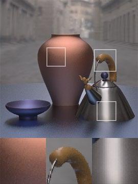 Monte Carlo Path Tracing Drawback: can be noisy unless