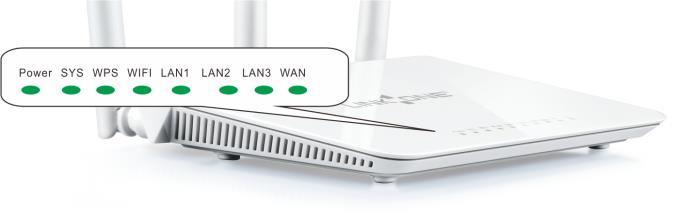 1.1 Package Contents Chapter 1 Product Overview Wireless N300 Home Router Unpack the box and verify the package contains the following items: Wireless Broadband Router Power Adapter Quick Install