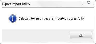 Figure 20 3. To import token value, click the Import button. EventTracker displays success message. 4.