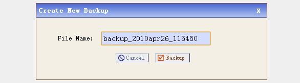 Customers can backup all the files under the /etc/asterisk/ directory and restore them.