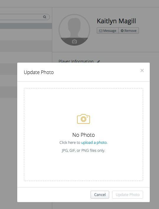 Uploading a Profile Photo Let s say you have photos for each team member and you want to use those photos for their profile photo. You can easily upload them in your Team Center.