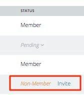 Inviting a Player or Staff to Join a Team You invite players and staff to join your team, after which you can send messages and notifications, and manage them with the rest of the team in your Team