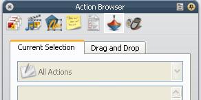 Drag and Drop Action Objects If you know that you are going to be using a certain tool, you can insert a Drag and Drop action object into your flipchart.