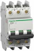 Multi 9 System Catalog Section UL and CSA Rated Protection Devices UL 489/CSA C. No.5 Listed 40 Vac C60 Circuit Breakers (AC) A selected range of Multi 9 circuit breakers rated 40 V are UL 489/CSA C.