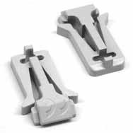 Multi 9 System Catalog Section 5Accessories DIN Rail Mounting Clips Figure 3: Additional DIN Rail Mounting Clips for Multi 9 products are available.