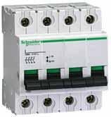 Multi 9 System Catalog Section 6Additional System Devices I Current Isolating Switch The I Isolating Switch provides manual on-load opening or closing of a circuit.