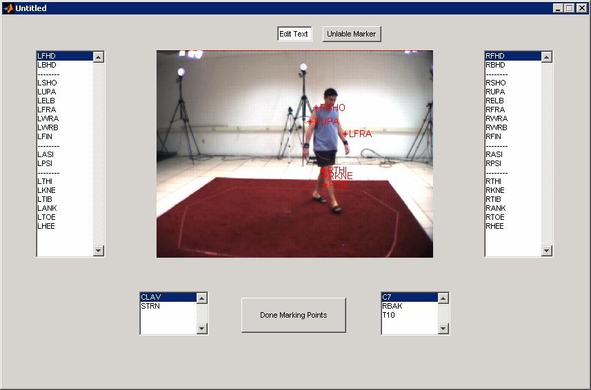 Data collection and processing HumanEva-I data is calibrated and software synchronized Calibration of Mocap system Intrinsic calibration of video cameras (F c, C c, K c, α c = 0)