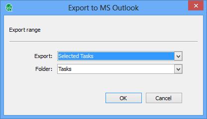 Organize your daily activities 1. Select a topic to which the task(s) will be added as subtopics. 2. Click the Exchange ribbon. 3. Go to the Collaborate group and click the Outlook option. 4.