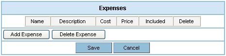 Expenses If you have set-up Expenses in Miracle Service, you can use the expense area to capture and record these expenses. Add Expenses: To add expenses, click the Add Expense button.