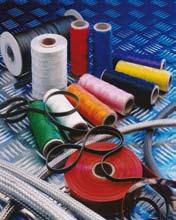 Associated Products Screenbraiding, Lacing Tapes, Adhesives, Hellermann Tyton, and High Temperature Sleeving Screenbraid and Bonding Straps EMC/RFI screen braided product supplied on a plastic former