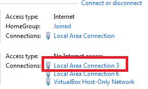 You should see Network and Sharing Center and the top of the search results list. Click on Network and Sharing Center. 10.