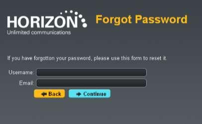 If it is the first time you ve logged in, then you will be taken to the initial login setup.