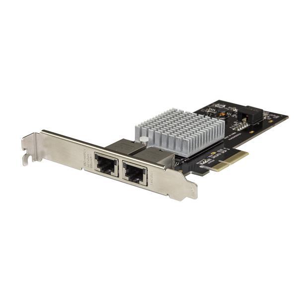 2-port PCIe 10GBase-T / NBASE-T Ethernet Network Card - with Intel X550 Chip Product ID: ST10GPEXNDPI This dual-port network card offers versatile and cost-efficient network connectivity, by