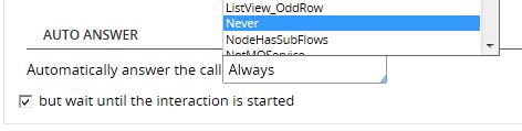To answer a subset of calls, define or use another When rule.