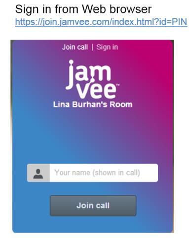 WebRTC app (Google Chrome browser access) There are two methods available to enable jamvee UC communications using the Google Chrome browser-based WebRTC app in an enterprise environment UDP-based