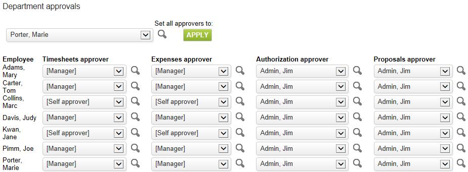 Project Approvals Note: Project approvals are enabled from the Approval Options.