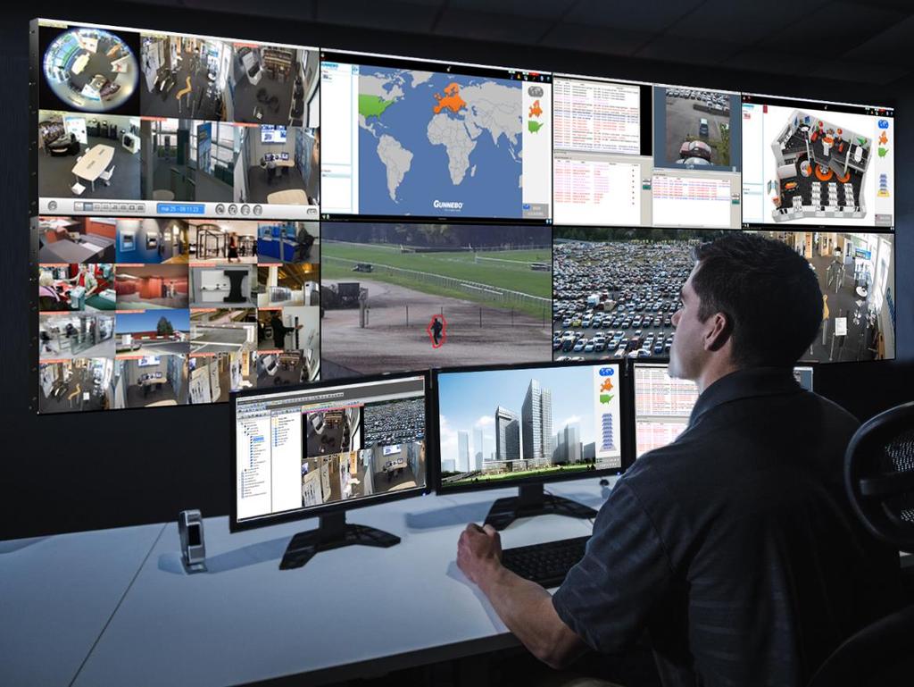 VisioS@ve, Complete Video Management Solution, Scalable, Powerful, Integrated and High Security Level Archivers, Server Platform, Centralized Management, Video Wall Management Complete Solution, from