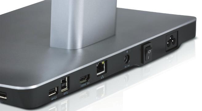 This USB 3 bus powered device can be connected via USB-A or USB-C and can be added to any DisplayLink docking solution.