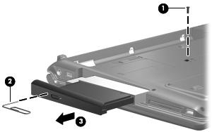Optical drive NOTE: All optical drive spare part kits include an optical drive bezel and bracket.