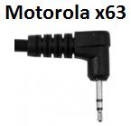 Accessories for Two-Way Radio Fits Motorola Single-pin, Right angle connector including TalkAbout and Spirit series radios.