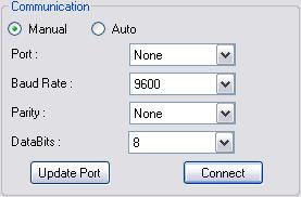 Installing and Connecting the LCR Meter 5 In the Communication panel, configure the LCR meter s communication settings.