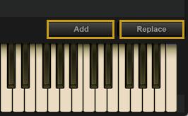 How To Load Instrument(s) To load an instrument, select the instrument name in the right column, then click either the Add button or the Replace button.