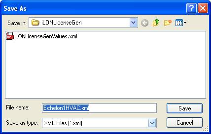 11. Specify the folder on your computer where customer FPM application licenses are to be saved and then click Save.