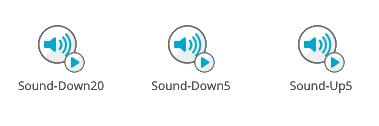 Audio/Visual Actions Audio / visual actions will play a sound or display a visual notification in the WhatsUp Gold web admin. There are three sound actions that you may apply.