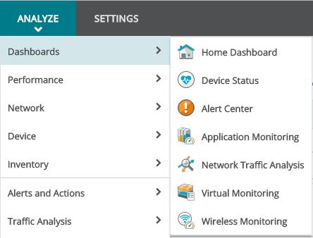 Dashboards and Reports 8 Dashboards and Reports Overview Reports are an essential part of network management and are an invaluable for many network operations.