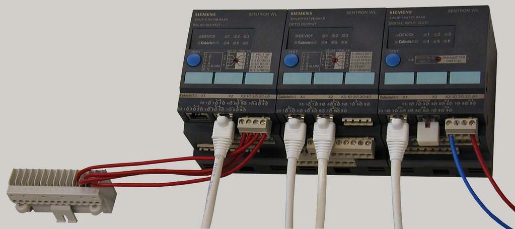 Power Supply The c must be supplied with 24 V DC across its entire length. Terminals X8:3 and X8:4 or the 4-pole plug for the external c modules (X3) are available for this purpose.