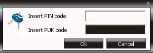 To enable PIN code query, choose PIN Code Query Enabled in Security State frame and click Update. A pop-up window will appear.