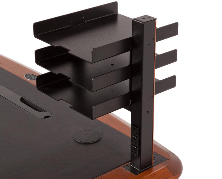Multiple mounting positions per desk